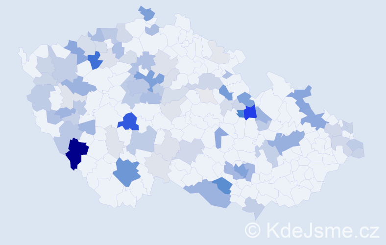 Příjmení: 'Lerch', počet výskytů 328 v celé ČR