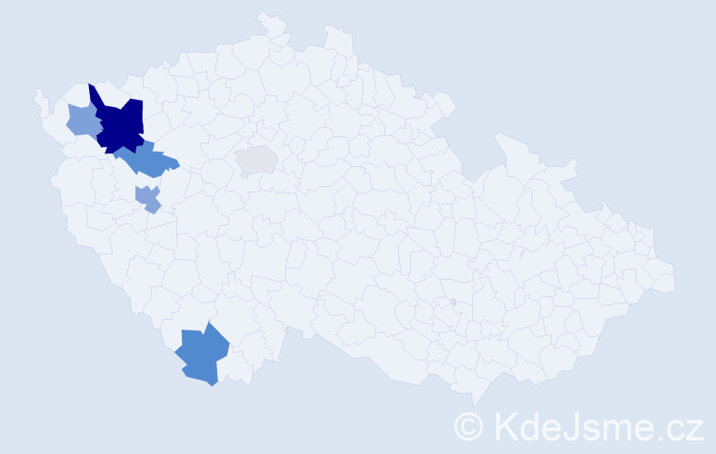 Příjmení: 'Kornatovský', počet výskytů 18 v celé ČR