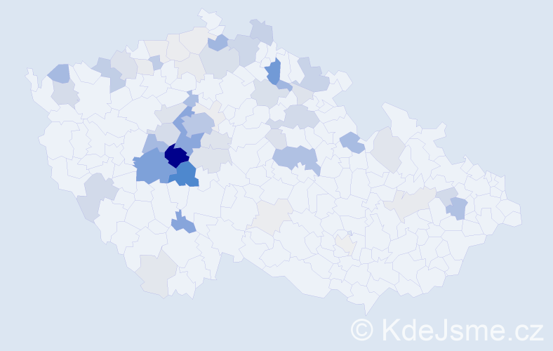 Příjmení: 'Krotil', počet výskytů 247 v celé ČR