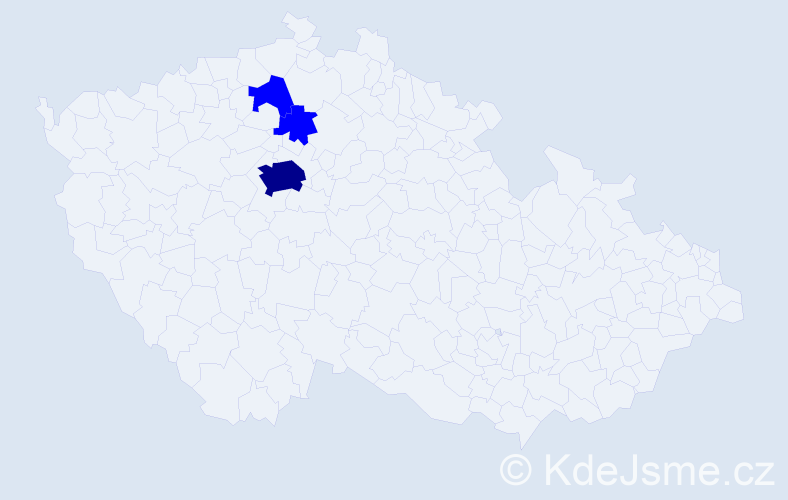 Příjmení: 'Vanucci', počet výskytů 7 v celé ČR