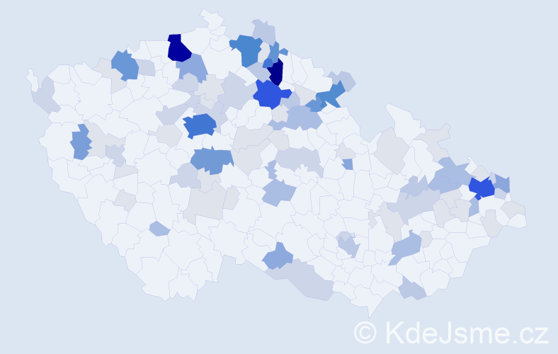 Příjmení: 'Samko', počet výskytů 328 v celé ČR