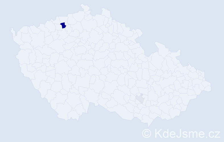 Příjmení: 'Mansouri', počet výskytů 4 v celé ČR
