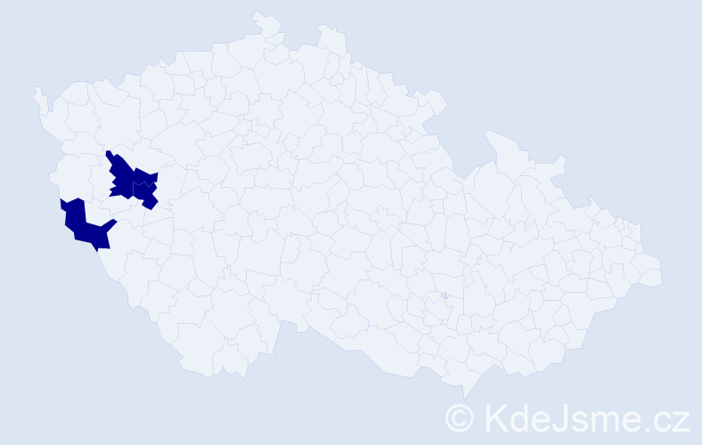 Příjmení: 'Leškoviat', počet výskytů 3 v celé ČR