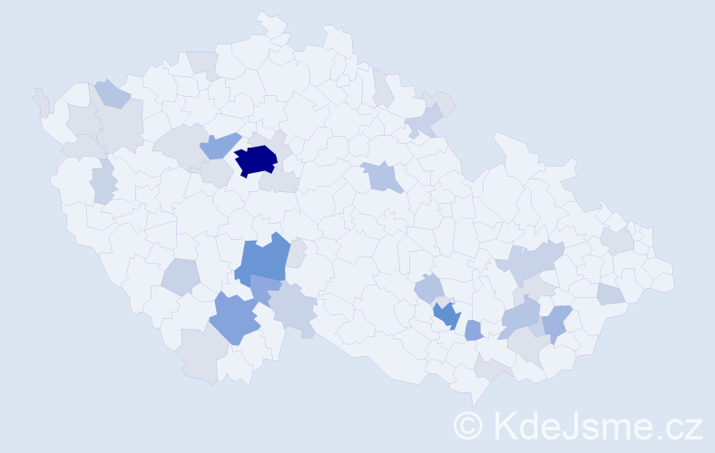 Příjmení: 'Eremiášová', počet výskytů 113 v celé ČR