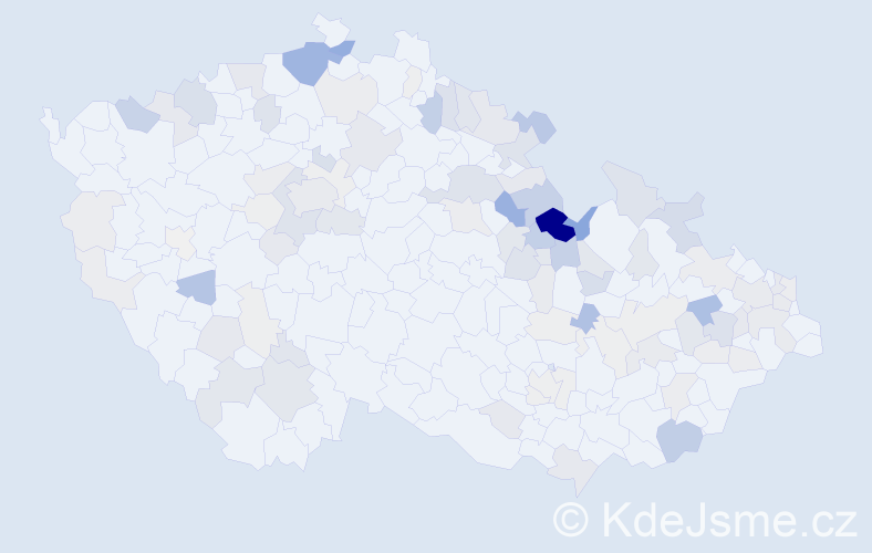 Příjmení: 'Lux', počet výskytů 326 v celé ČR