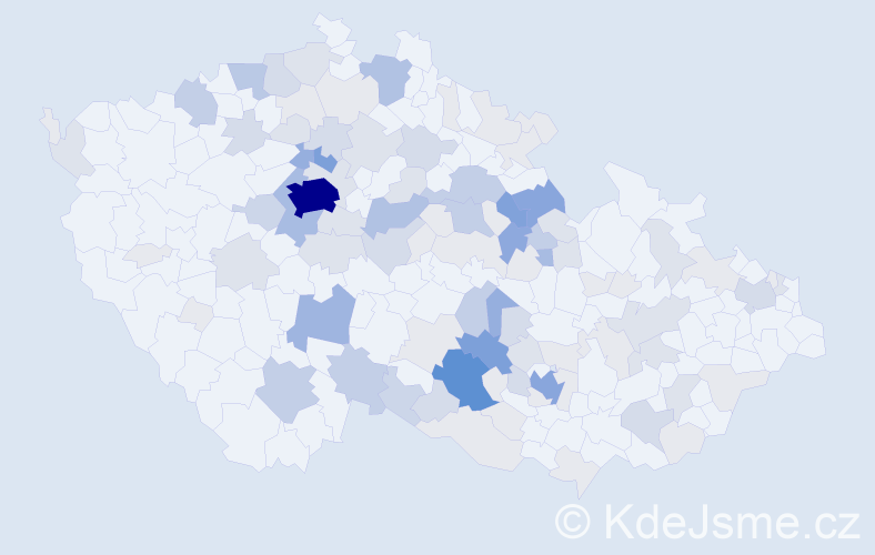 Příjmení: 'Plocek', počet výskytů 357 v celé ČR