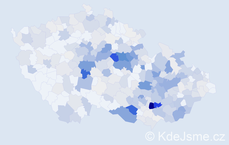 Příjmení: 'Kohoutek', počet výskytů 1477 v celé ČR