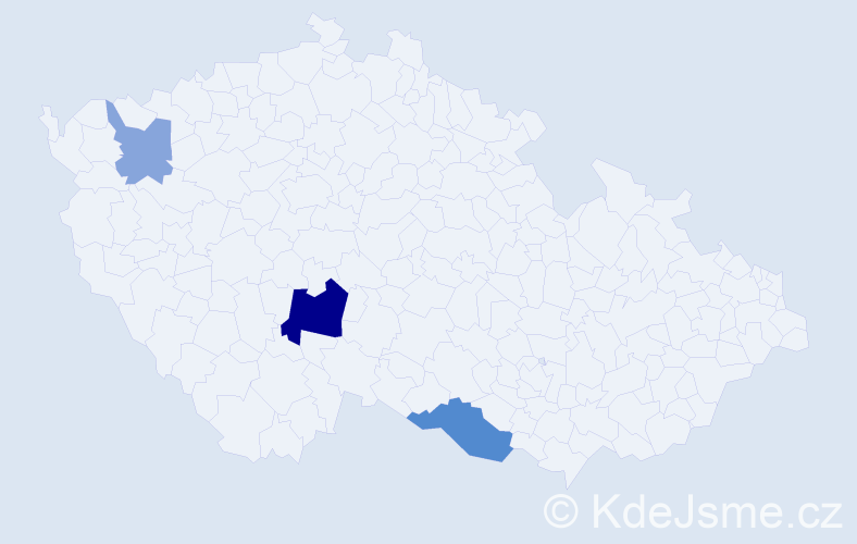Příjmení: 'Repáš', počet výskytů 7 v celé ČR