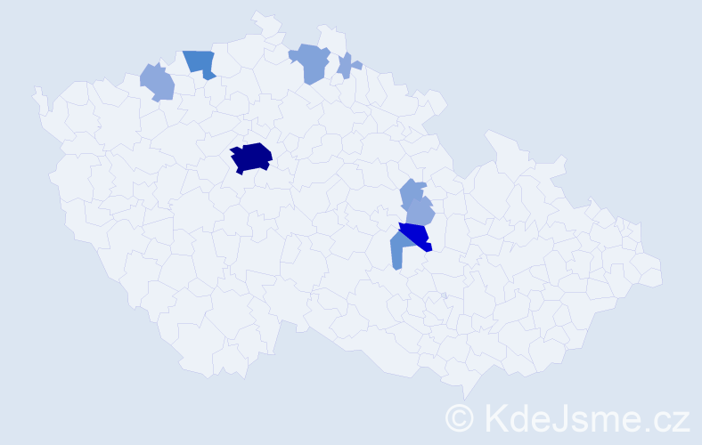 Příjmení: 'Scheib', počet výskytů 29 v celé ČR