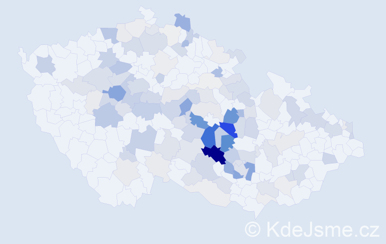 Příjmení: 'Lázničková', počet výskytů 419 v celé ČR