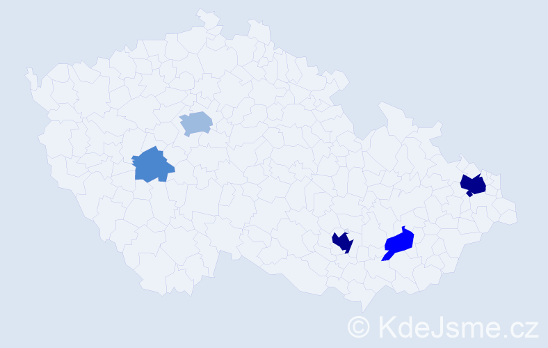 Příjmení: 'Skripová', počet výskytů 14 v celé ČR