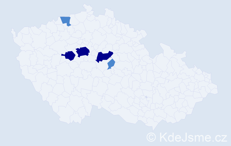 Příjmení: 'Fritzen', počet výskytů 11 v celé ČR
