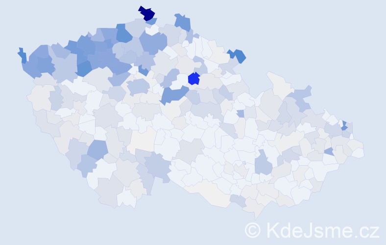 Příjmení: 'Demeter', počet výskytů 1753 v celé ČR