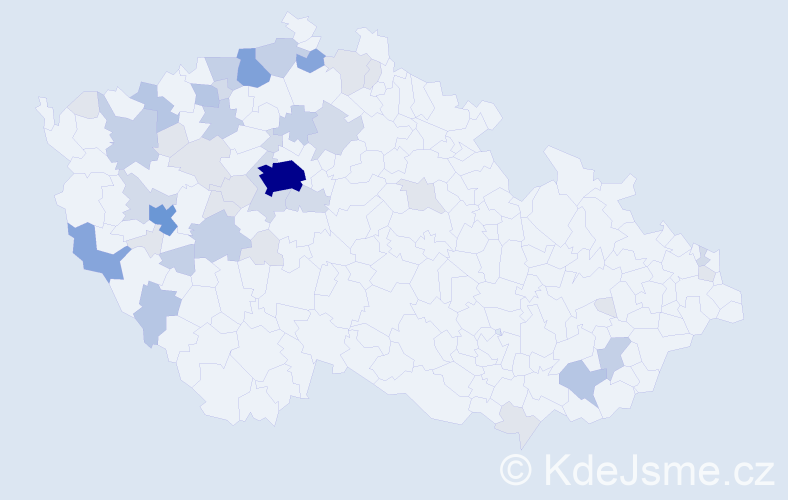 Příjmení: 'Löffelmann', počet výskytů 138 v celé ČR