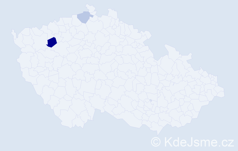 Příjmení: 'Sirenjakov', počet výskytů 3 v celé ČR
