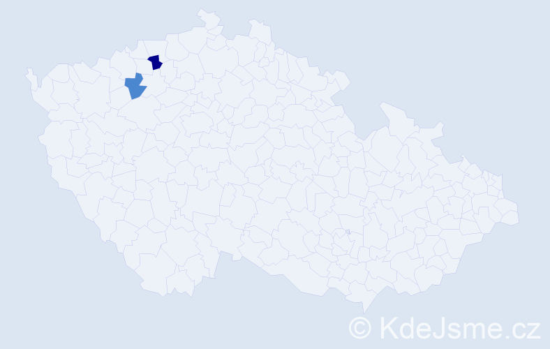 Příjmení: 'Habruňová', počet výskytů 4 v celé ČR