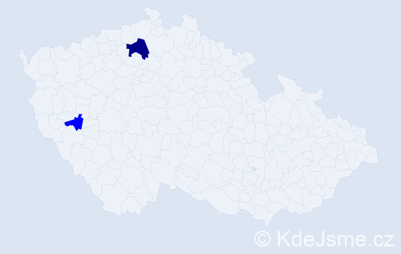 Příjmení: 'Papagna', počet výskytů 3 v celé ČR