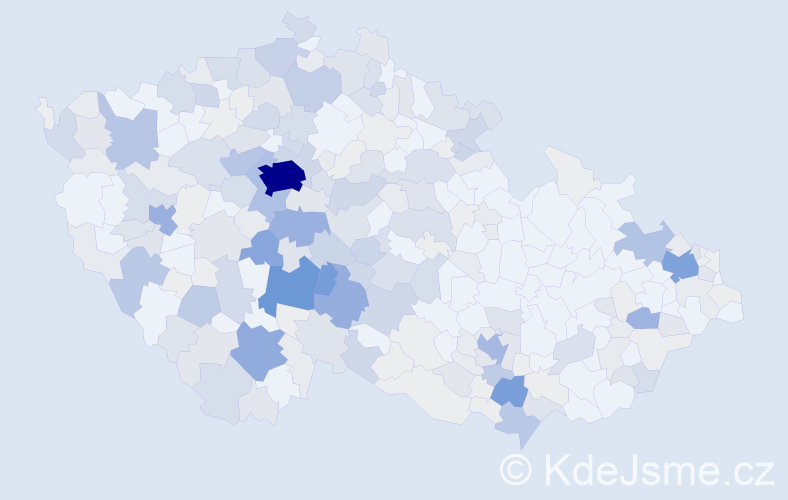 Příjmení: 'Papežová', počet výskytů 953 v celé ČR