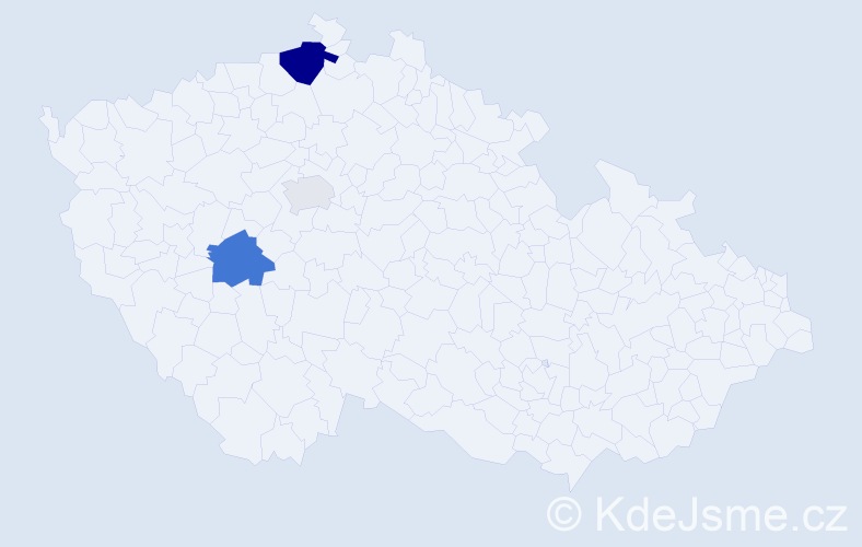 Příjmení: 'Lipkovicsová', počet výskytů 7 v celé ČR