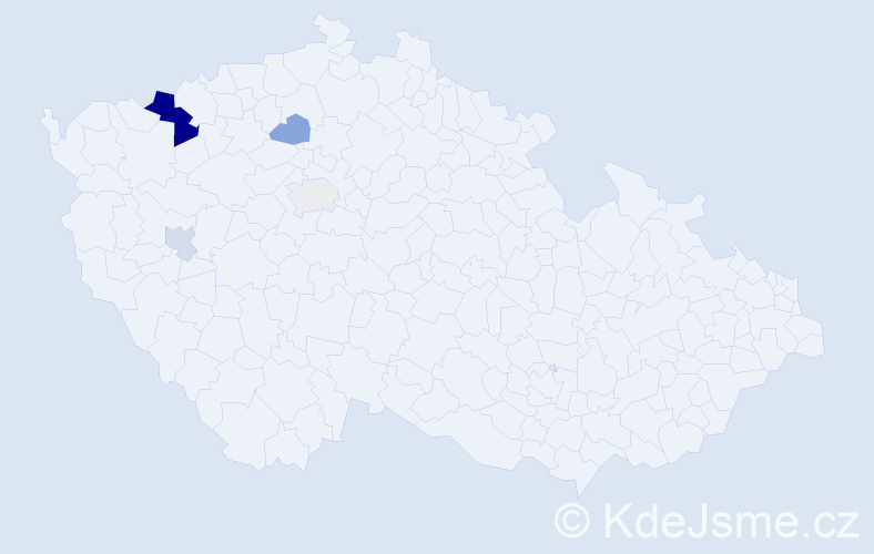 Příjmení: 'Babčaník', počet výskytů 9 v celé ČR