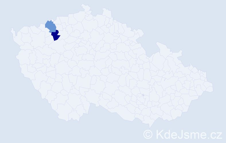 Příjmení: 'Kräuplová', počet výskytů 2 v celé ČR