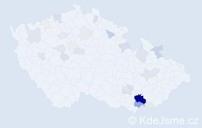 Příjmení: 'Neduchal', počet výskytů 142 v celé ČR