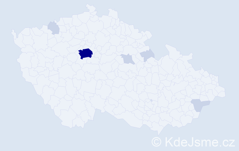 Příjmení: 'Ikeda', počet výskytů 17 v celé ČR