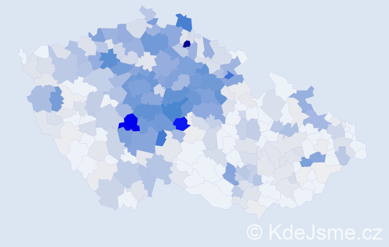 Příjmení: 'Barešová', počet výskytů 1674 v celé ČR