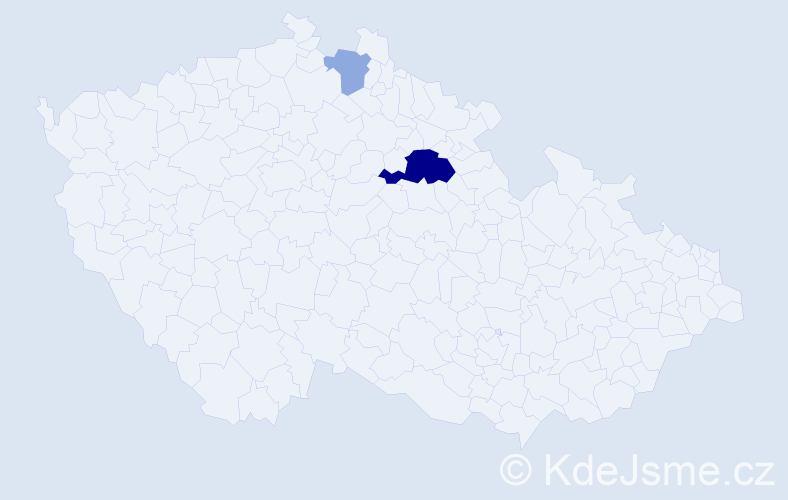 Příjmení: 'Adlaf', počet výskytů 12 v celé ČR