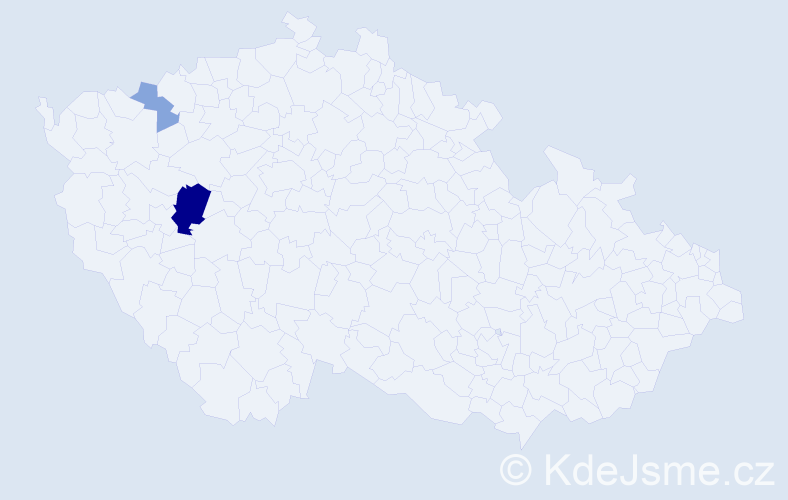 Příjmení: 'Savkov', počet výskytů 11 v celé ČR