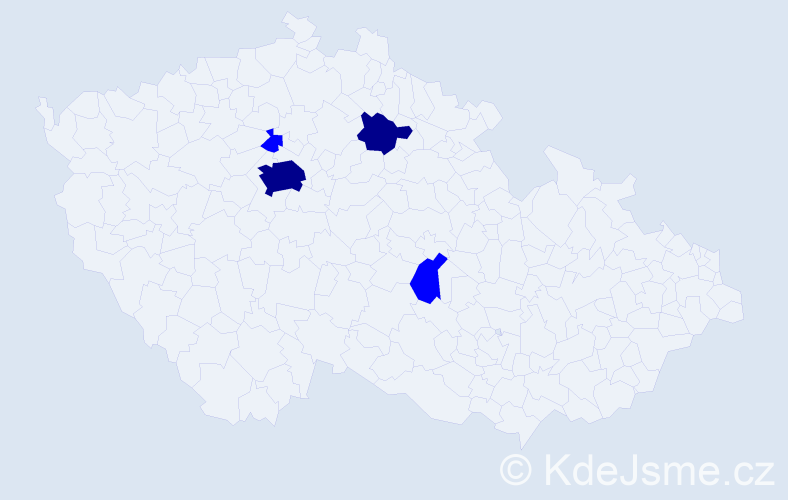 Příjmení: 'Shunderyuk', počet výskytů 10 v celé ČR