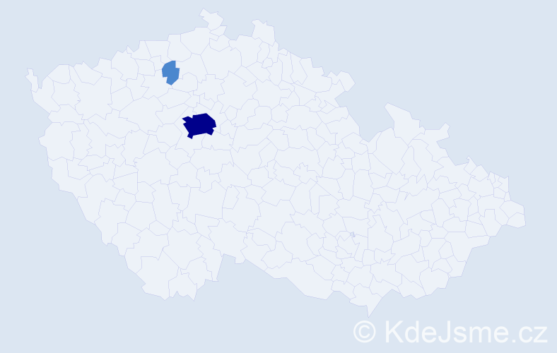 Příjmení: 'Gorokhov', počet výskytů 4 v celé ČR