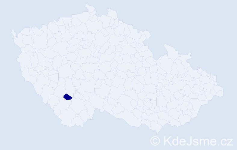 Příjmení: 'Iesanu', počet výskytů 1 v celé ČR