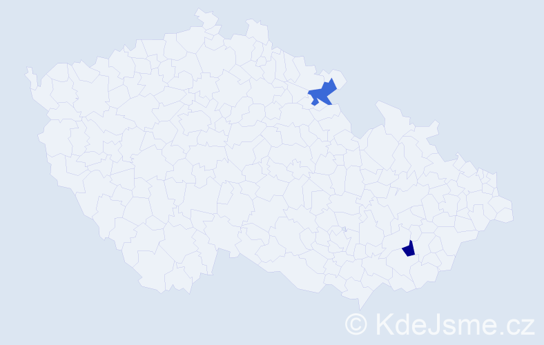 Příjmení: '"Anh Nguyen"', počet výskytů 2 v celé ČR