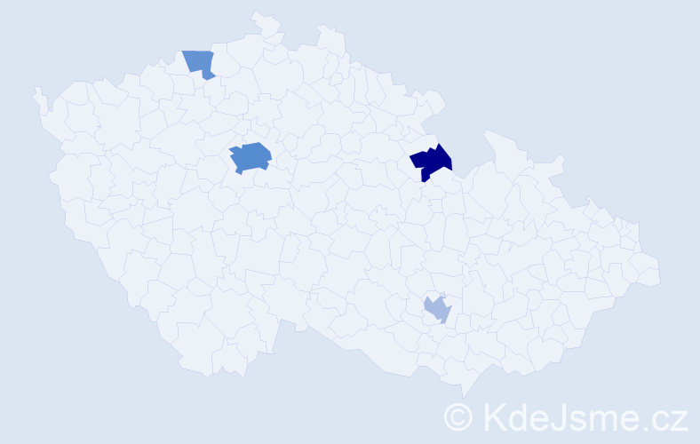 Příjmení: 'Sakharova', počet výskytů 12 v celé ČR