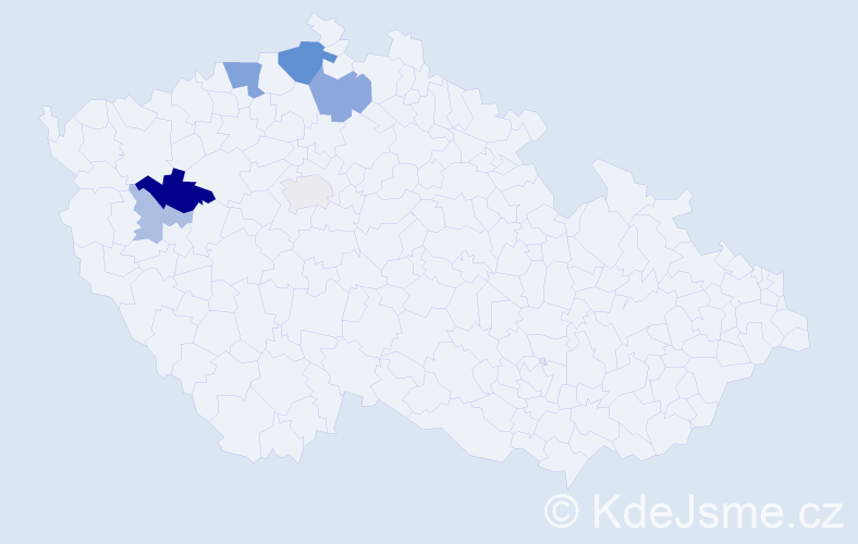 Příjmení: 'Schelzig', počet výskytů 14 v celé ČR