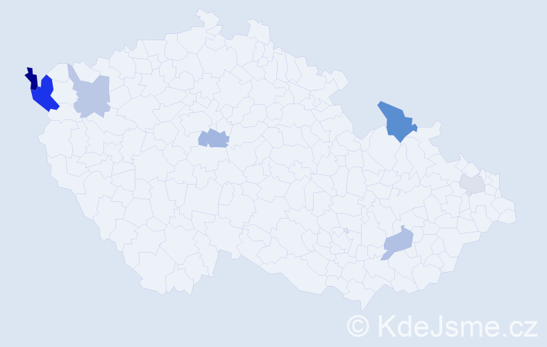 Příjmení: 'Glejdura', počet výskytů 12 v celé ČR