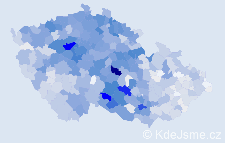 Příjmení: 'Čermáková', počet výskytů 8503 v celé ČR