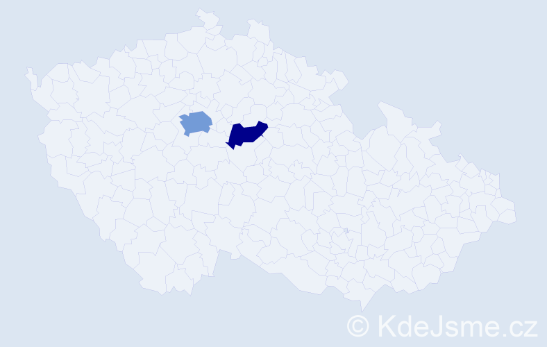 Příjmení: 'Zolotarev', počet výskytů 8 v celé ČR