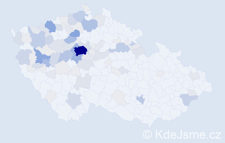 Příjmení: 'Rott', počet výskytů 360 v celé ČR