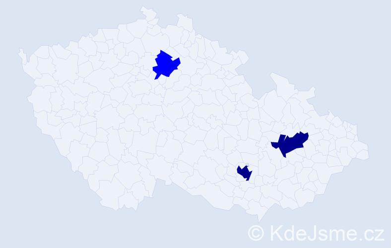 Příjmení: 'Makowská', počet výskytů 8 v celé ČR