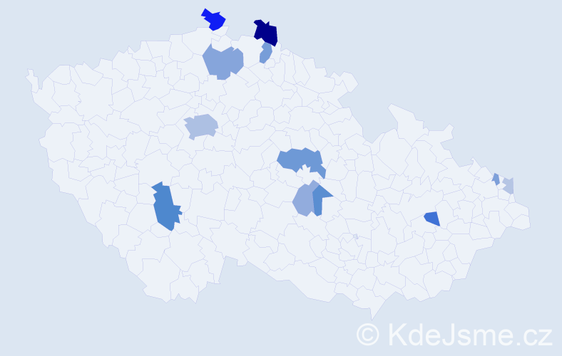 Příjmení: 'Petrýdes', počet výskytů 32 v celé ČR