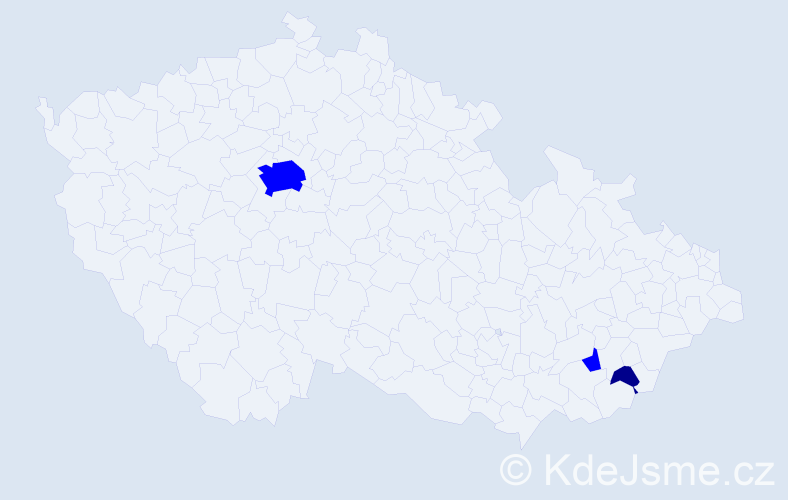 Příjmení: '"De Figueiredo"', počet výskytů 4 v celé ČR