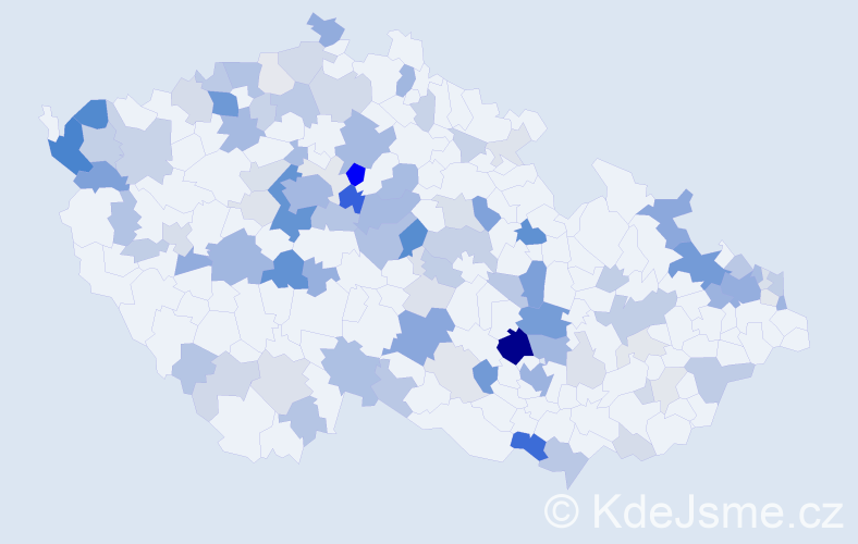 Příjmení: 'Schulz', počet výskytů 337 v celé ČR