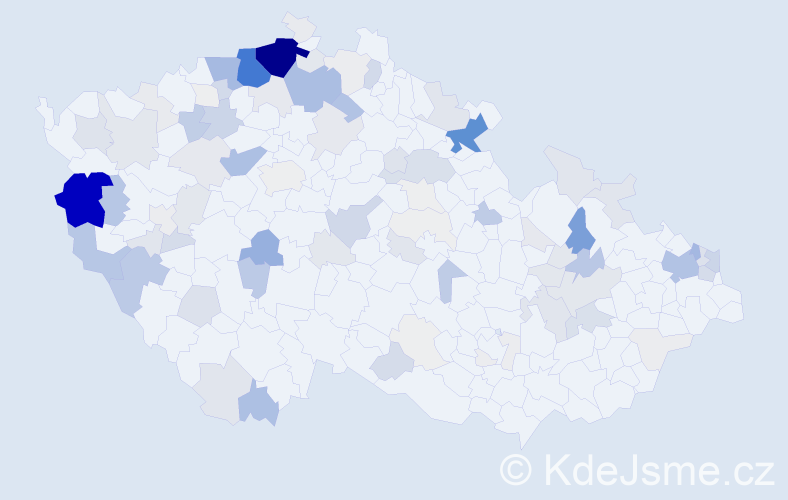 Příjmení: 'Jano', počet výskytů 536 v celé ČR