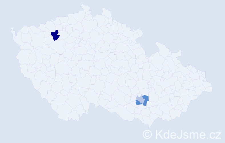 Příjmení: '"Šprláková-Puková"', počet výskytů 3 v celé ČR