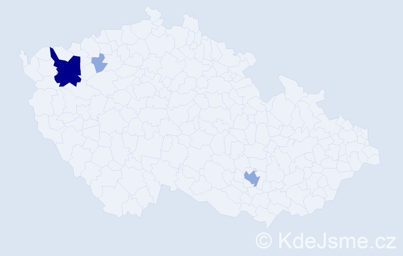 Příjmení: 'Dragušinec', počet výskytů 10 v celé ČR