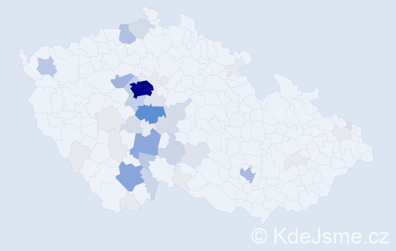 Příjmení: 'Sejková', počet výskytů 178 v celé ČR