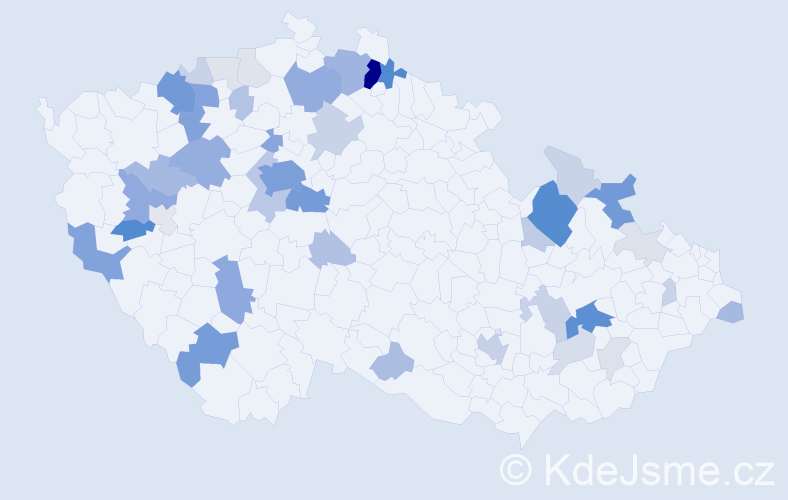 Příjmení: 'Engel', počet výskytů 172 v celé ČR