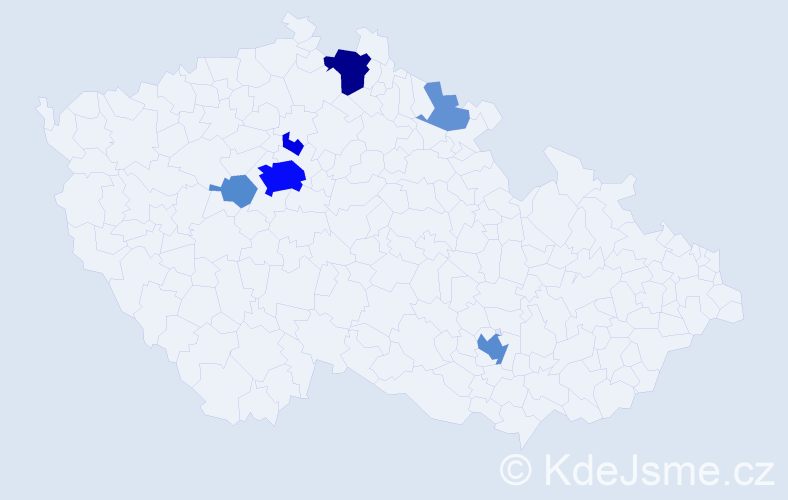 Příjmení: 'Martysh', počet výskytů 31 v celé ČR